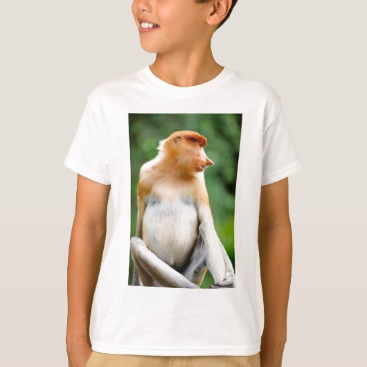Proboscaanse aap t-shirt (Voorkant)