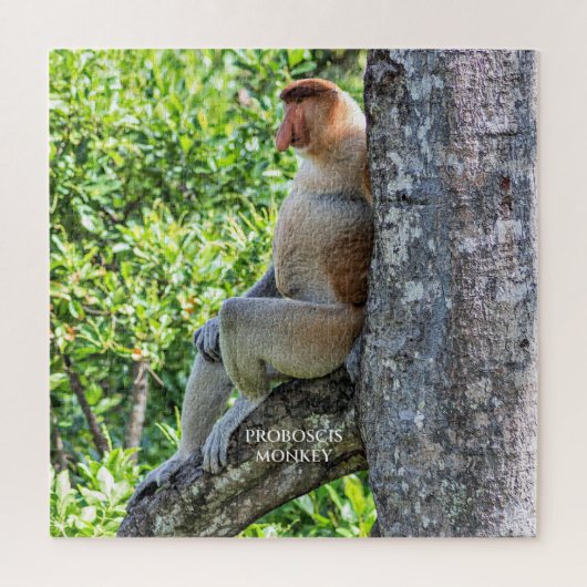 Proboscis Monkey Legpuzzel (Verticaal)