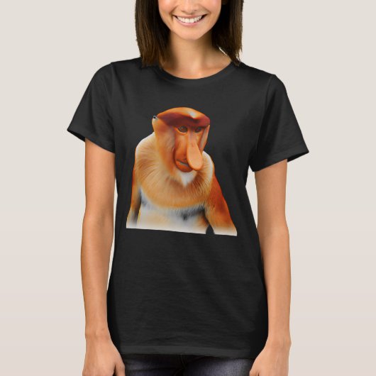 Proboscis Monkey T-shirt (Voorkant)