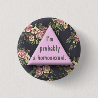 Probs a Homo Ronde Button 3,2 Cm