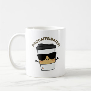 Procaffeinator Grappige Cafeïne Koffie Pun Koffiemok