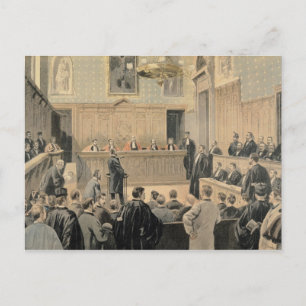 Proces in Panama Briefkaart