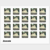 Processie 1892-1995 vierkante sticker (Vel)