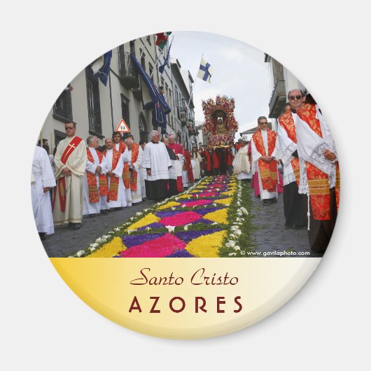 Processie Santo Cristo Magneet (Voorkant)