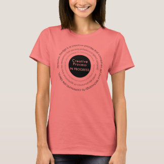 Processus créatif en cours Logo Tshirt