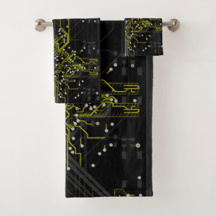 Processus de routage coloré Abstrait moderne Cool