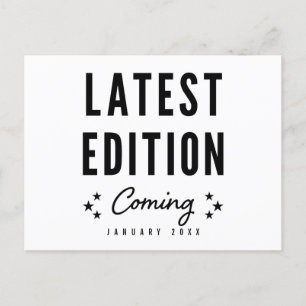 Prochain faire-part de grossesse de la plus