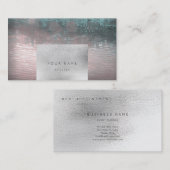 Prochain rendez-vous Rose Gold Abstrait Ocean Pein (Devant / Derrière)