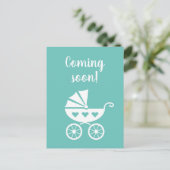 Prochainement cartes de faire-part de grossesse mi (Debout devant)