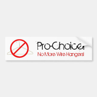 prochoice-Bumpersticker Bumpersticker