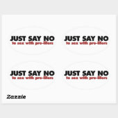 ProChoice Ovale Sticker (Vel)