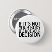 ProChoice Ronde Button 5,7 Cm (Voorkant /achterkant)