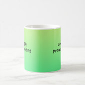 Procrastination actuelle - Mug drôle (Centre)