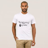 Procrastination Est Mon T-Shirt Cardio Funny (Devant entier)