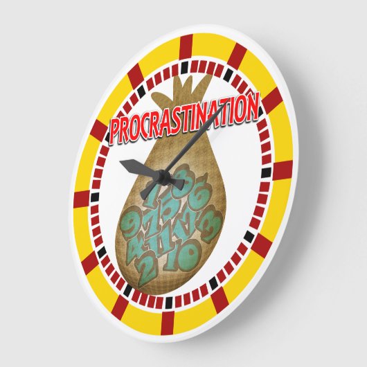 Procrastination is a Thief of Time Grote Klok (Hoek)