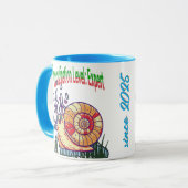 Procrastination Niveau : Expert - Funny Coffee Mug (Devant gauche)