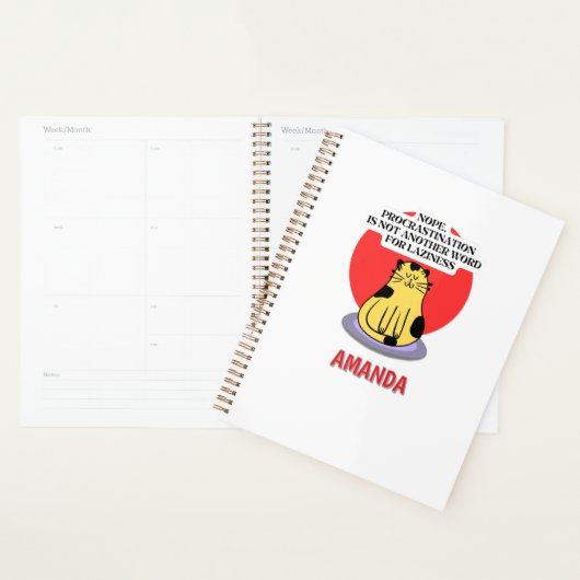 Procrastination Theme Cat's Meme  (Devant avec enveloppe)