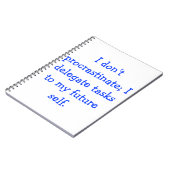 procrisie notitieboek (Linkerzijde)