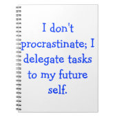 procrisie notitieboek (Voorkant)