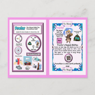 Proctor Wizard - Promethium-element Briefkaart