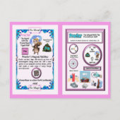 Proctor Wizard - Promethium-element Briefkaart (Achterkant)