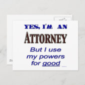 Procurebevoegdheid voor goed Gezegde Briefkaart (Voorkant / Achterkant)