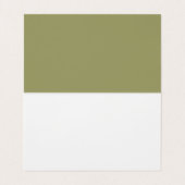 Procureur à la loi Carte de visite minimal (Intérieur déplié)