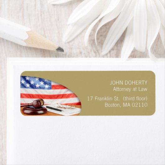 Procureur | Avocat Étiquette (En situation)