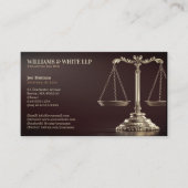 Procureur bij wet | Adviserende beroepsbeoefenaar Visitekaartje (Voorkant)