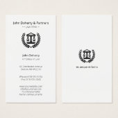 Procureur bij wet | Elegant Visitekaartje (Voorkant /achterkant)