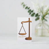 PROCUREUR DE DROIT - Carte de visite (Debout devant)