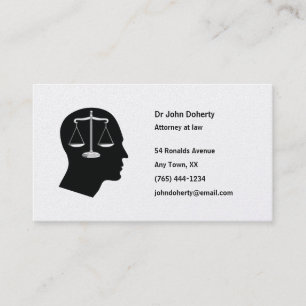 PROCUREUR DE DROIT - Carte de visite