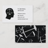 PROCUREUR DE DROIT - Carte de visite (Devant / Derrière)