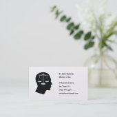 PROCUREUR DE DROIT - Carte de visite (Debout devant)