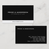 Procureur de la République - Cartes de visite (Devant / Derrière)