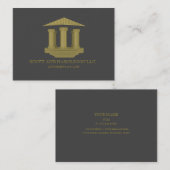 Procureur du cabinet d'avocats Carte de visite de  (Devant / Derrière)