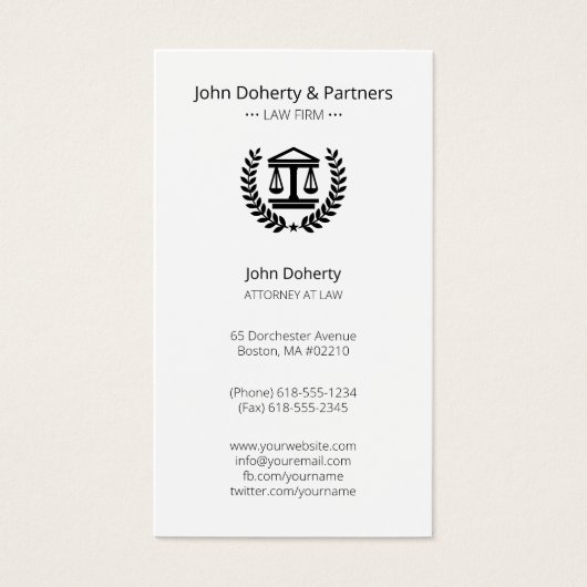 Procureur | Élégant (Devant)