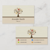 Procureur - Elegant Natural Theme Visitekaartje (Voorkant / Achterkant)