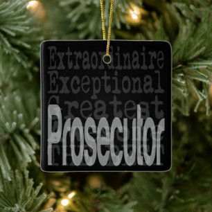 Procureur-generaal Keramisch Ornament