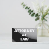 Procureur général du Carte de visite de droit (Debout devant)