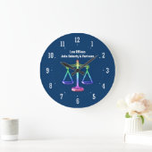 Procureur | L'heure de la justice - Horloge murale (Maison)