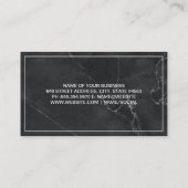 Procureur | Marbre | Carte de visite du logo Pilla (Dos)