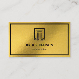 Procureur Moderne De Droit   Carte de visite simpl