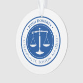 Procureur | Scales de justice Deep Blue (devant)