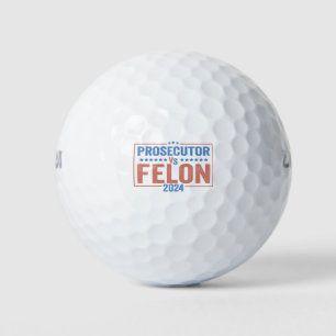 Procureur vs Felon American Election 2024 Golfballen