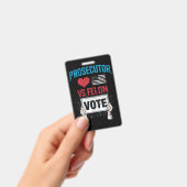 Procureur vs Felon Vote Badge (Handheld)