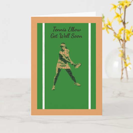 Procurez-vous bientôt une carte pour Tennis Elbow. (Fleur jaune)