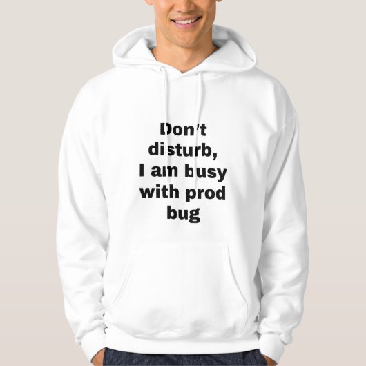 Prod Bug Full Sleeves Hommes Sweat - shirt à capuc (Devant)