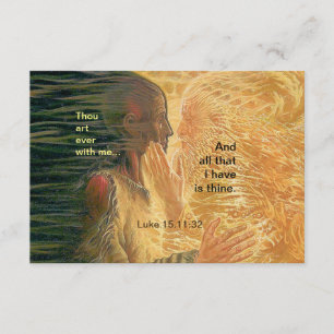 Prodigal Son - Prayer Card Kaart