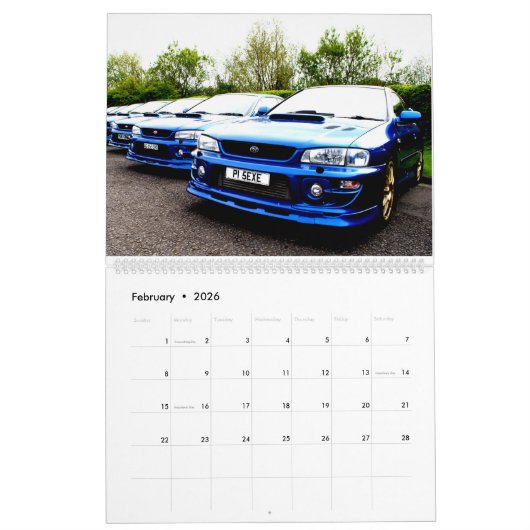 Prodrive P1 calendrier d'événement d'anniversaire (Feb 2026)